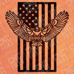 American Eagle Flag Design files - EPS AI SVG DXF CDR