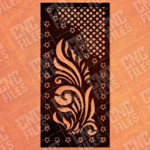 Pattern panel screen Design files - EPS AI SVG DXF CDR R00145