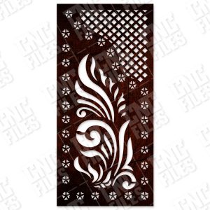 Pattern panel screen Design files - EPS AI SVG DXF CDR R00145