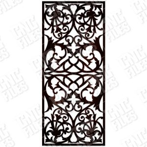 Pattern panel screen Design files - EPS AI SVG DXF CDR R00136