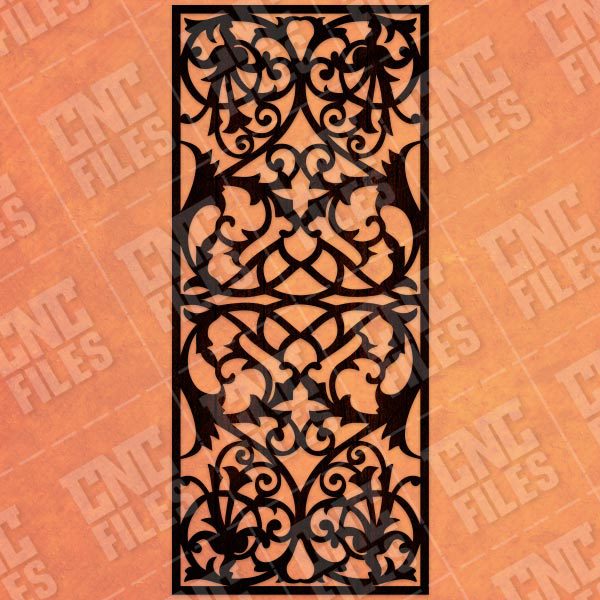 Pattern panel screen Design files - EPS AI SVG DXF CDR R00136