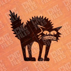 Shaggy cat Design file - EPS AI SVG DXF CDR