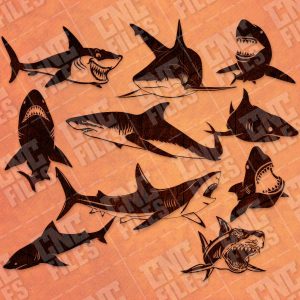 Shark Design file - EPS AI SVG DXF CDR