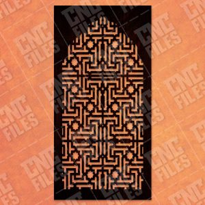 Pattern panel screen Design files - EPS AI SVG DXF CDR R00152