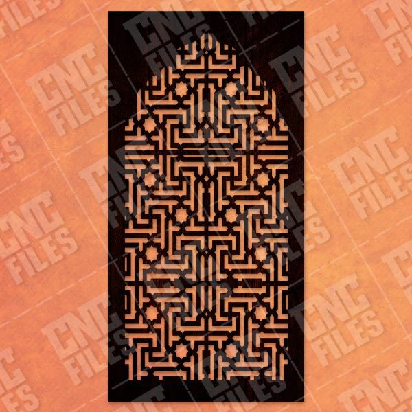 Pattern panel screen Design files - EPS AI SVG DXF CDR R00152