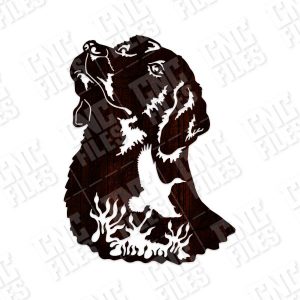 Engraving Dog Vector Design file - EPS AI SVG DXF CDR