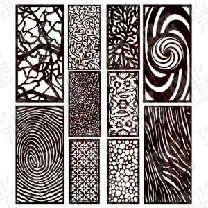 Panels Patterns And Scenes Decorative DXF SVG CDR EPS PNG AI P008