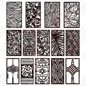 Panels Patterns And Scenes Decorative DXF SVG CDR EPS PNG AI P057