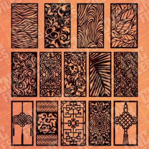 Panels Patterns And Scenes Decorative DXF SVG CDR EPS PNG AI P057