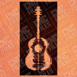 Guitar Art Vector design files - DXF SVG EPS AI CDR