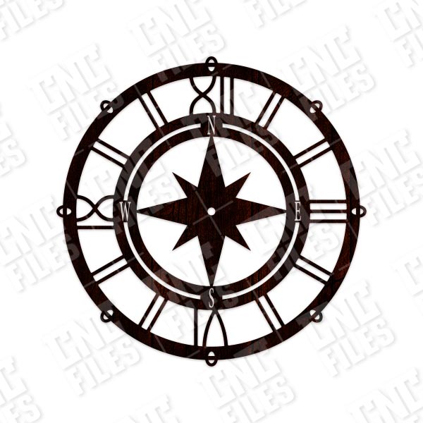 Wall Clock yoga FILE DXF CDR EPS AI SVG for Laser Cut or CNC ROUTER 