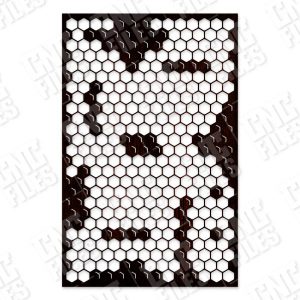 Honeycomb Pattern Design files - DXF SVG EPS AI CDR