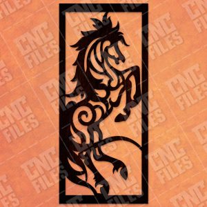 Horse Wall Art Design files - DXF SVG EPS AI CDR