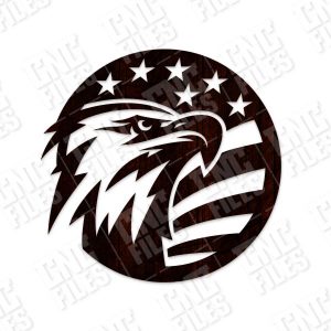 American Eagle Design files P0206 - DXF SVG EPS AI CDR