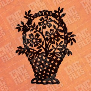 Bouquet of flowers Vector Design files - DXF SVG EPS AI CDR