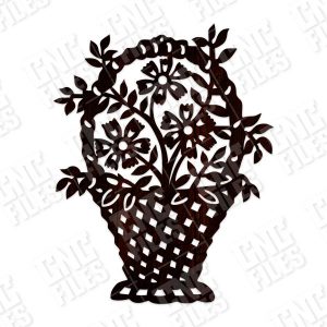 Bouquet of flowers Vector Design files - DXF SVG EPS AI CDR