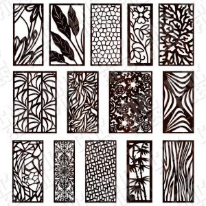 Panels patterns and scenes decorative DXF SVG CDR EPS PNG AI P0047