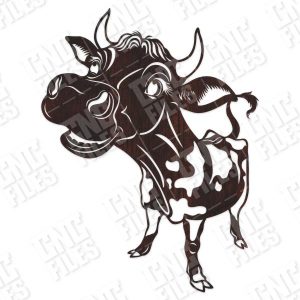 Symbol of 2021 bull design files - DXF SVG EPS AI CDR