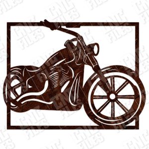 Harley davidson bike vector design files - DXF SVG EPS AI CDR