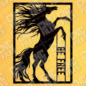 Be free Horse vector design files - DXF SVG EPS AI CDR