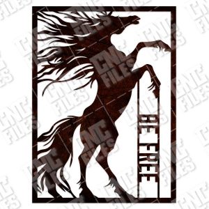 Be free Horse vector design files - DXF SVG EPS AI CDR