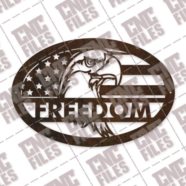 Eagle freedom design files - DXF CDR EPS AI SVG