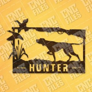 Hunter vector design files - EPS AI SVG DXF CDR