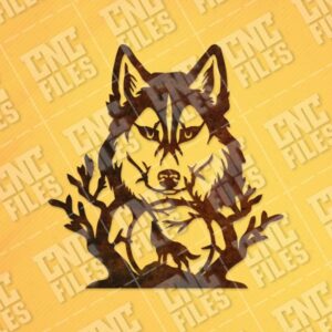 Wolf Howl vector design files