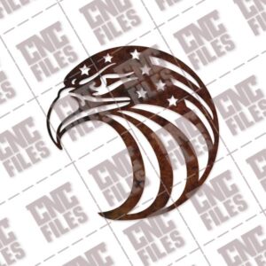 American Flag Patriotic Eagle Wall design files