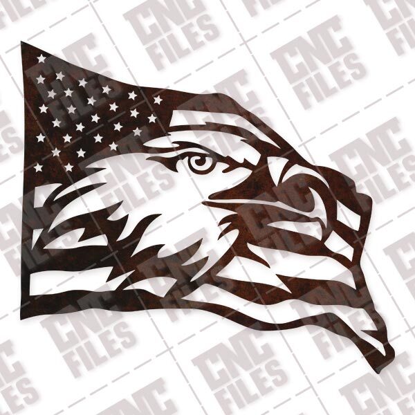 American flag eagle design files download