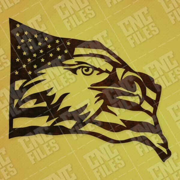 American flag eagle design files download