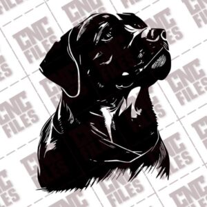 Rottweiler & DXF File Image