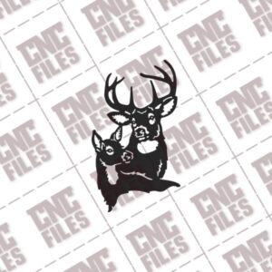 Deer DXF File Preview