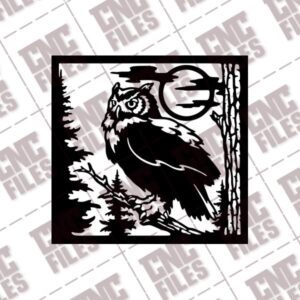 Owl DXF File