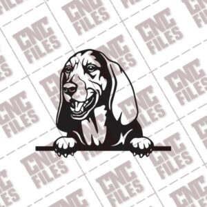 Basset Hound CNC DXF File