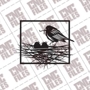 Birds in the Nest DXF Files