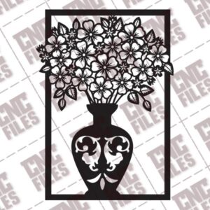 Flower Vase DXF Files