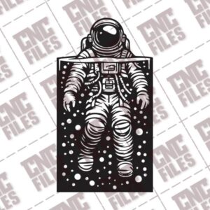 Astronaut in Water DXF Pattern